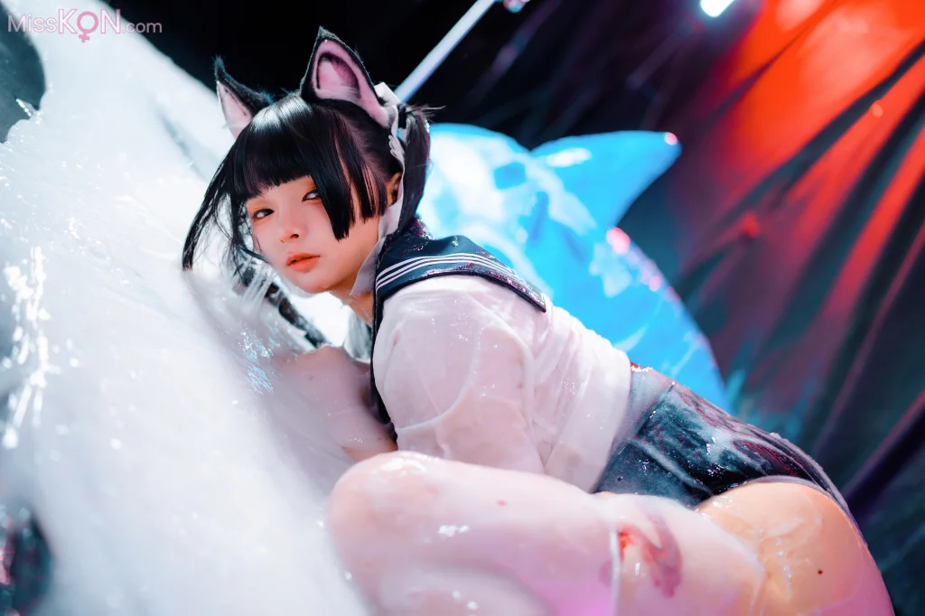 Coser@落落Raku: 邋遢小猫 Messy Kitty (54 photos)