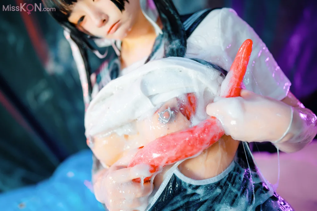 Coser@落落Raku: 邋遢小猫 Messy Kitty (54 photos)