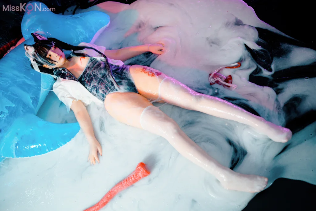 Coser@落落Raku: 邋遢小猫 Messy Kitty (54 photos)