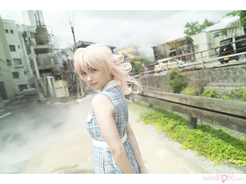 [JP] Momotsuki Nashiko (桃月なしこ): ヤングガンガンデジタル限定写真集「『不器用な先輩。』LASTコラボ」 (112 photos)