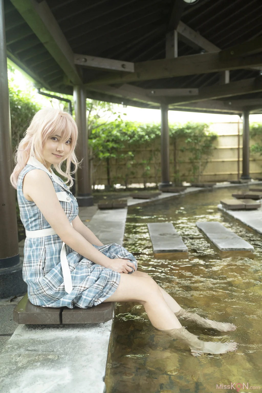 [JP] Momotsuki Nashiko (桃月なしこ): ヤングガンガンデジタル限定写真集「『不器用な先輩。』LASTコラボ」 (112 photos)