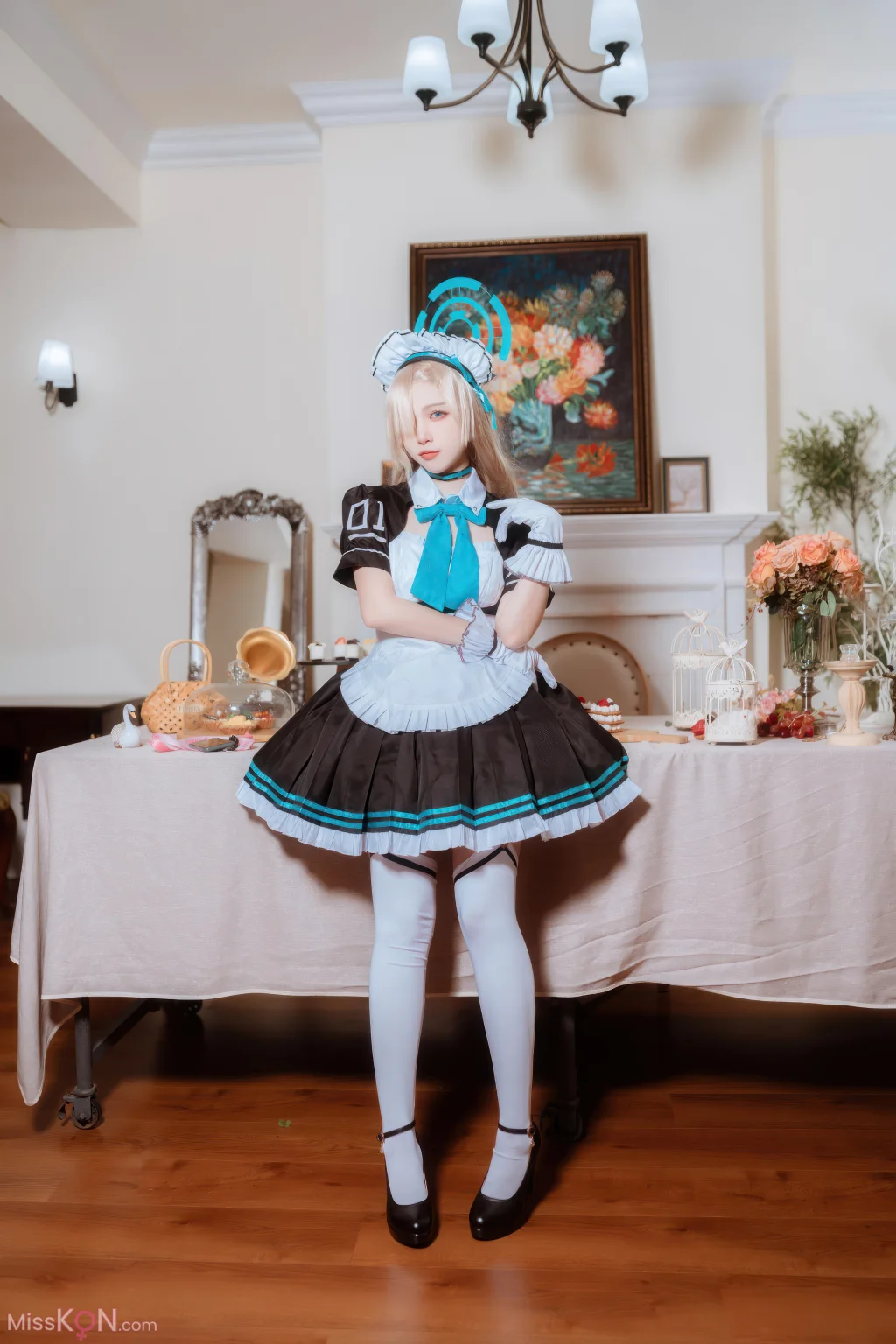 Coser@二佐Nisa: 蔚蓝档案 明日奈女仆 (30 photos) – Page 2