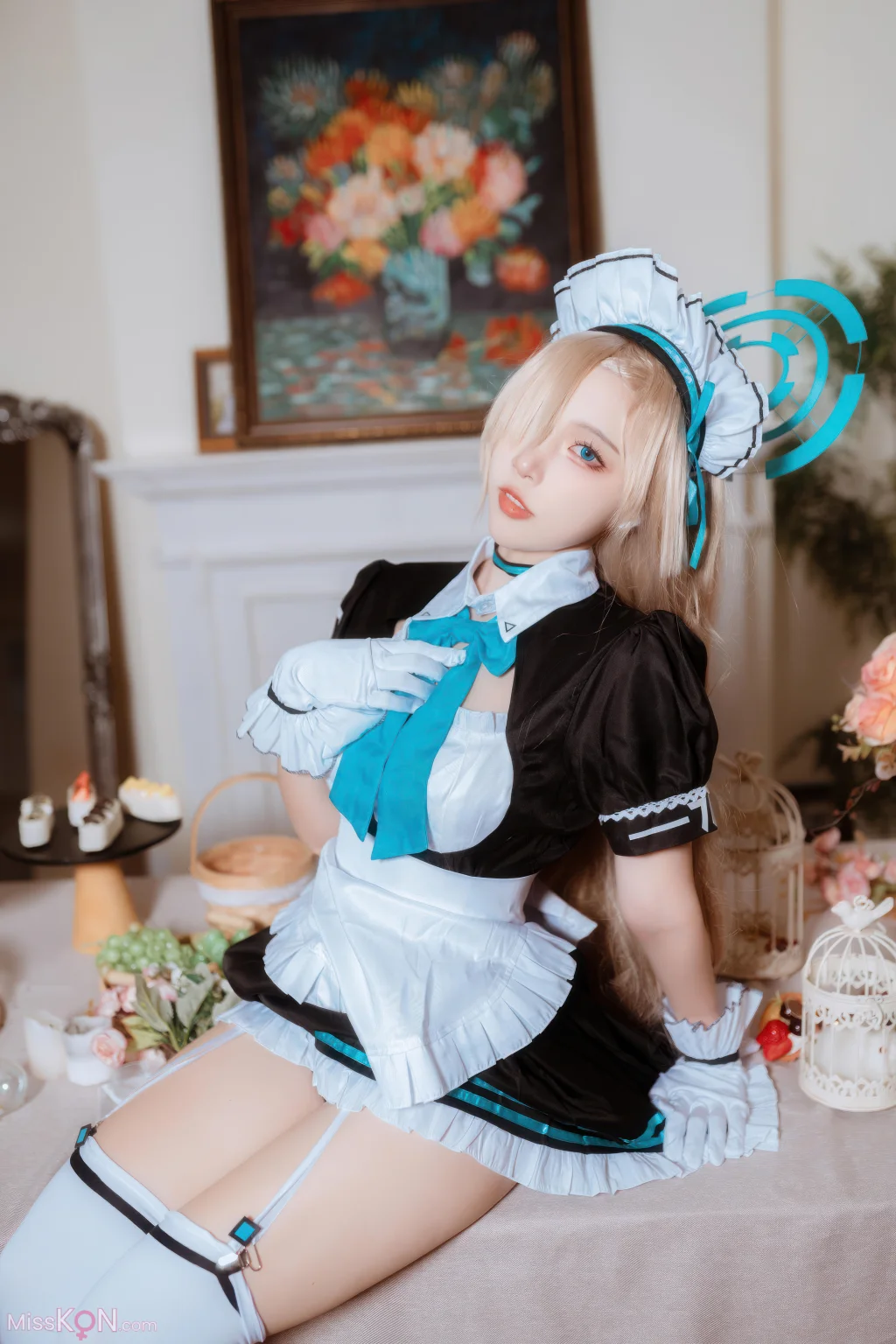 Coser@二佐Nisa: 蔚蓝档案 明日奈女仆 (30 photos) – Page 2