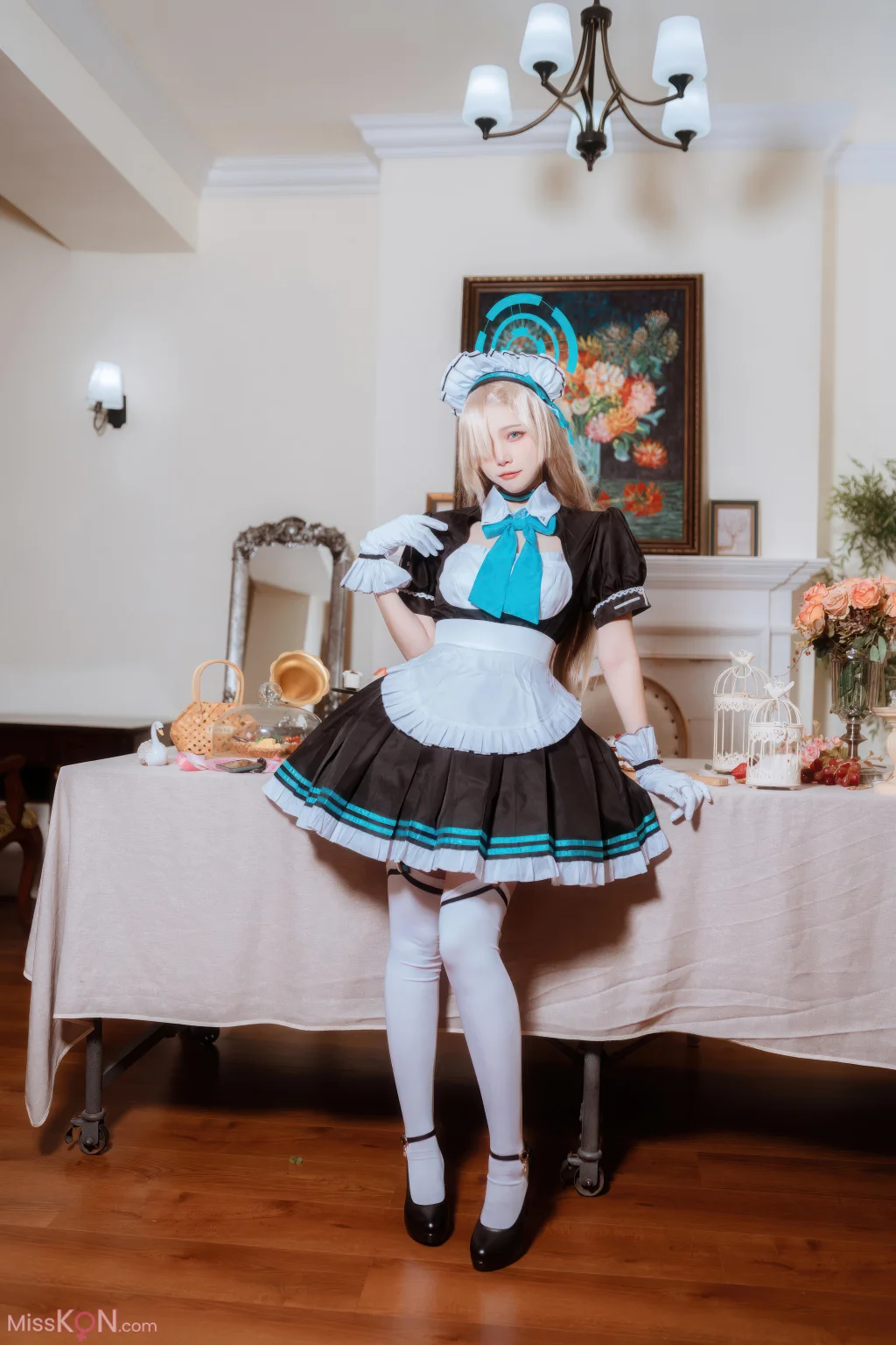 Coser@二佐Nisa: 蔚蓝档案 明日奈女仆 (30 photos) – Page 2