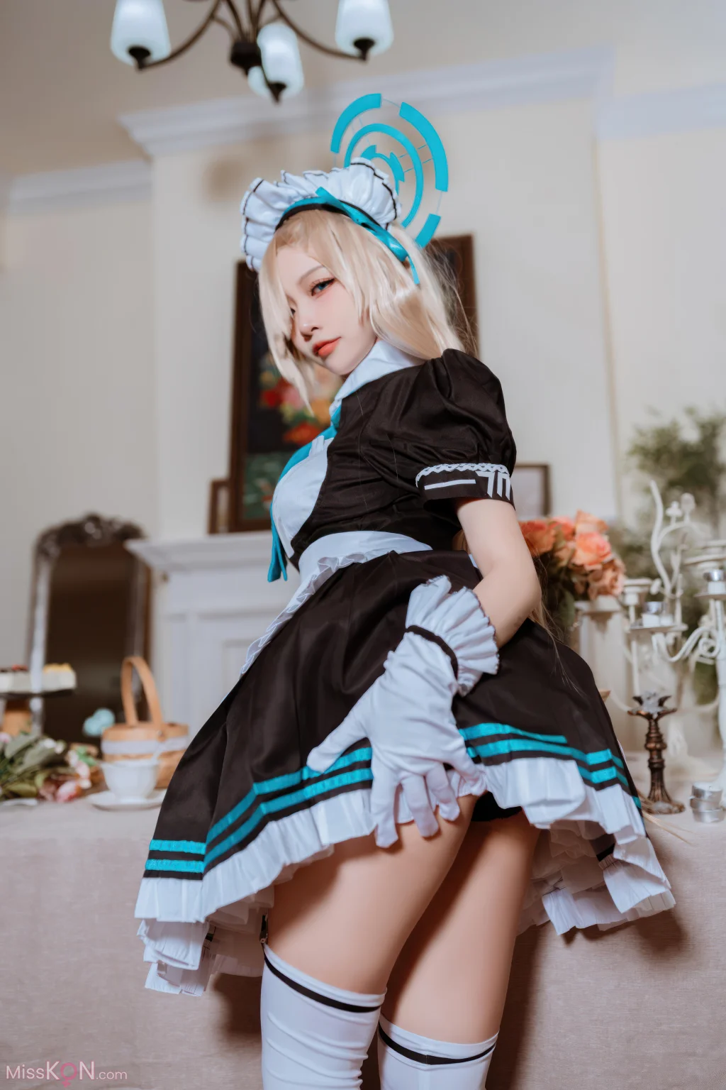 Coser@二佐Nisa: 蔚蓝档案 明日奈女仆 (30 photos) – Page 2