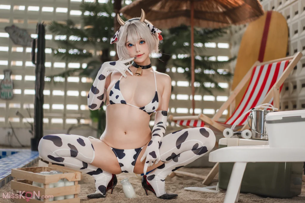 Coser@蜜汁猫裘: 棕色尘埃 奶牛 (173 photos + 2 videos)