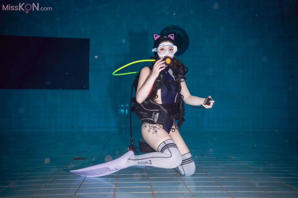 DJAWA Photo: Son Ye-Eun (손예은) – Swimming Lessons Underwater (220 photos)
