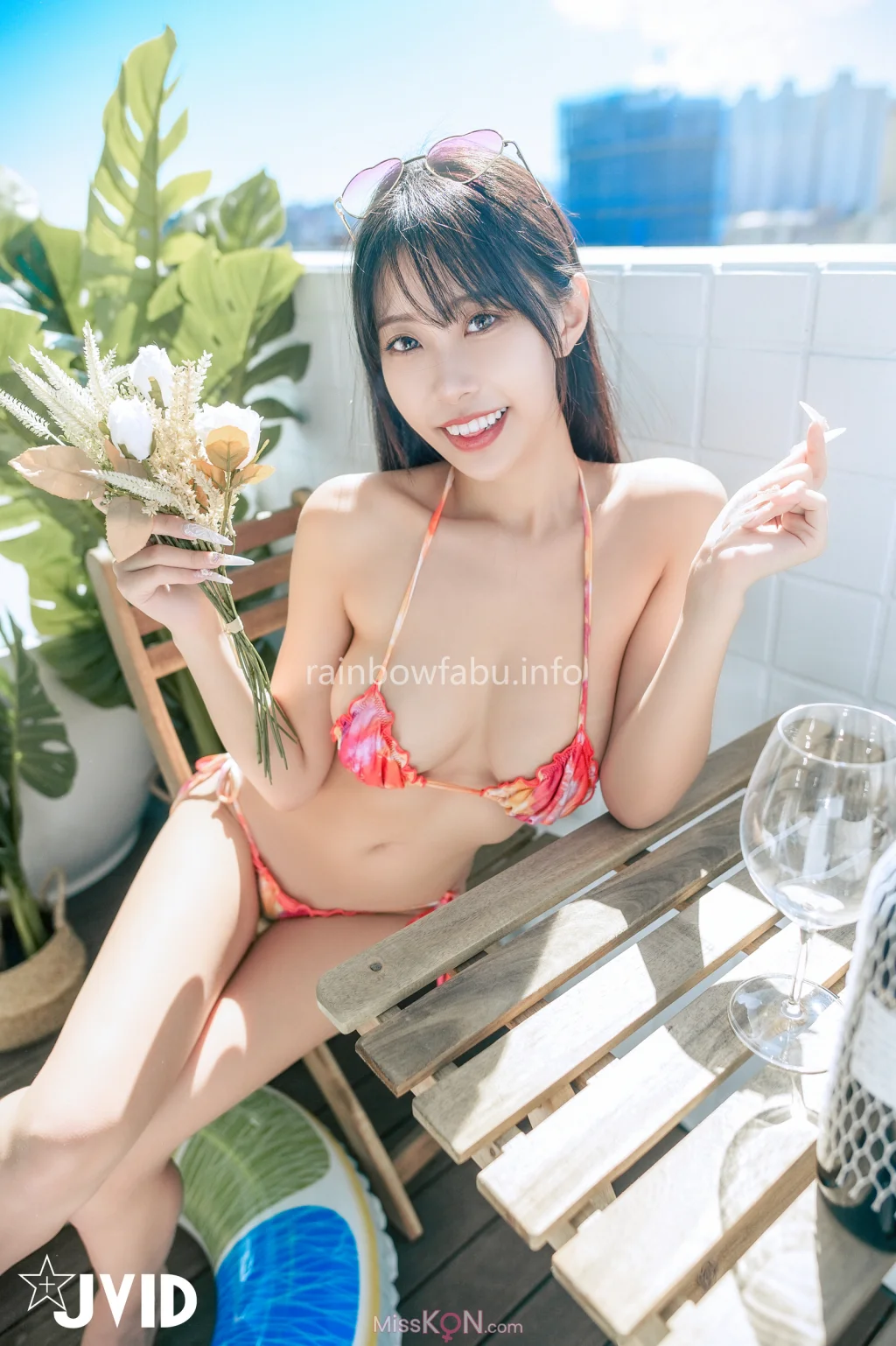 [JVID] WenHsin 玟妡: 濕身陽台戲水夏日多巴胺😳超小片比基尼🔥羊入虎口不吃對不起自己😈 (168 photos + 1 video) – Page 4