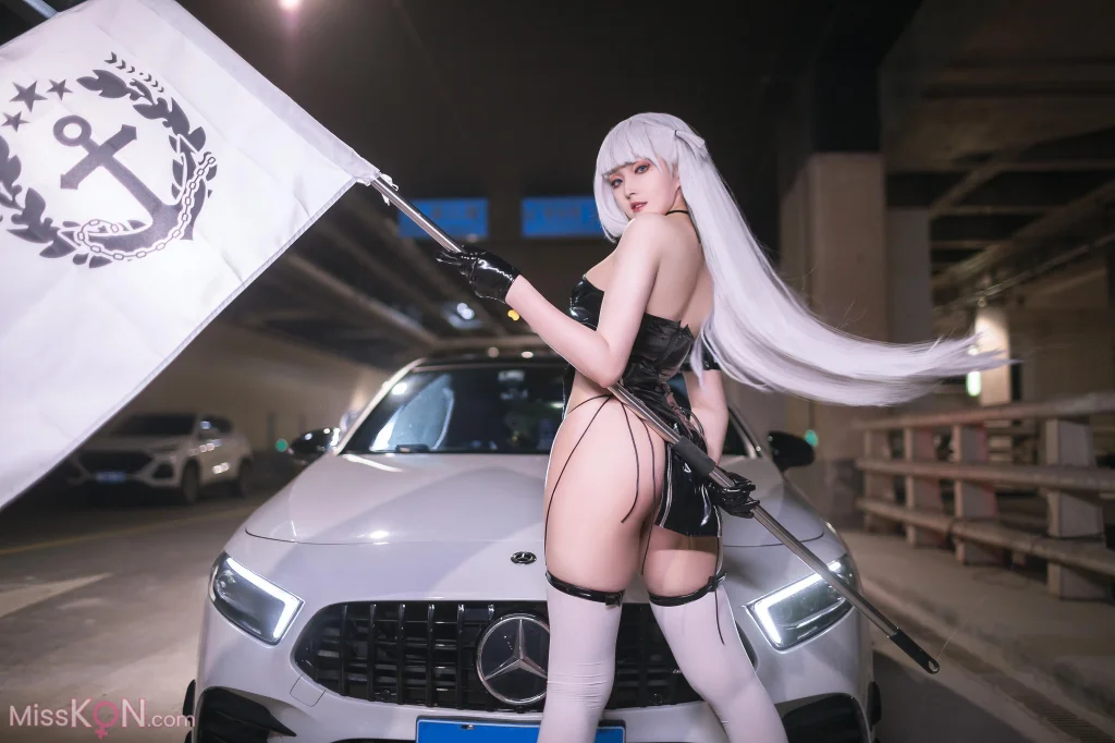 Coser@Natsuko夏夏子: 碧蓝航线 翔鹤 赛车服 (30 photos)