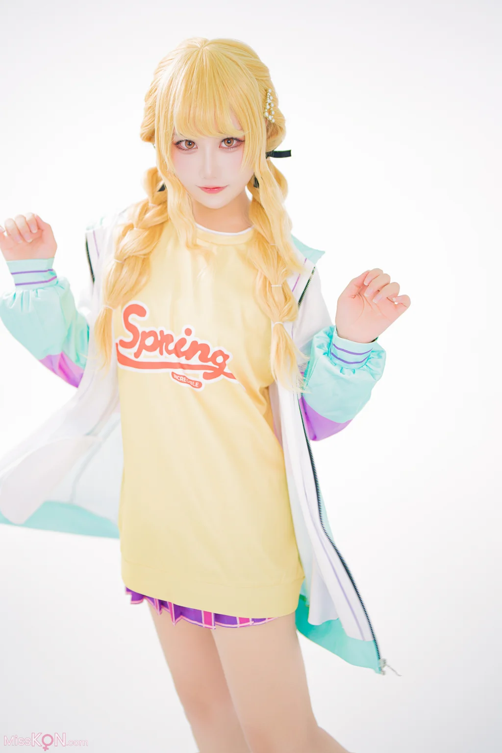 Coser@lunananya: 学院偶像大师 藤田言音 (38 photos)