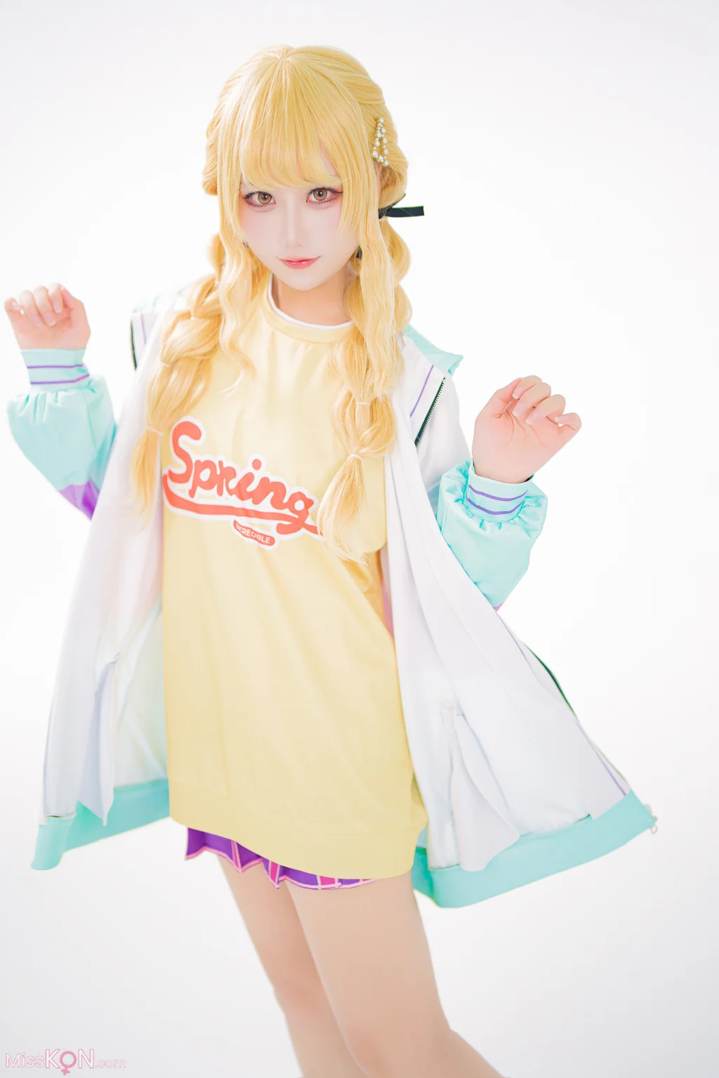 Coser@lunananya: 学院偶像大师 藤田言音 (38 photos)