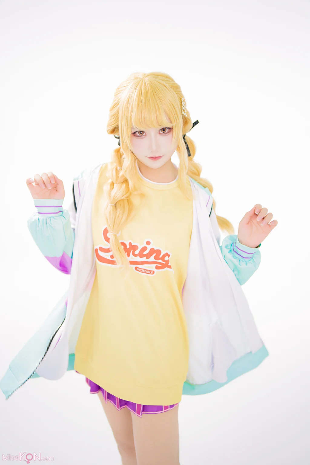 Coser@lunananya: 学院偶像大师 藤田言音 (38 photos)