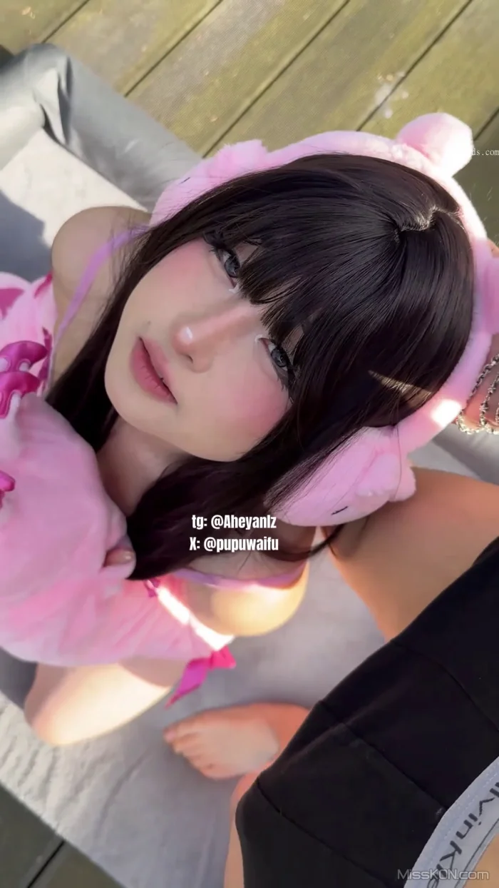 Aheyanlz(噗噗): 超有感觉的可爱小仙女 Cos多场景付费合集 (Part-L) (32 photos + 8 videos)