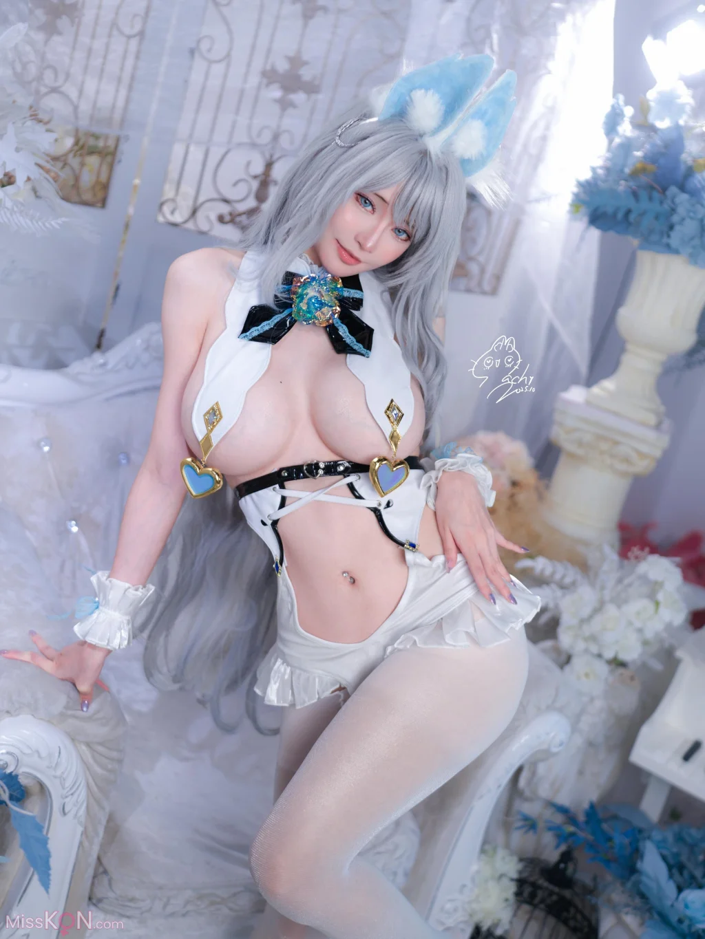 Coser@Machi馬吉: White Rabbit (37 photos)