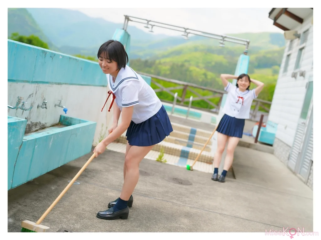 [JP] Kanon Urara (花音うらら) & Monami Suzu (もなみ鈴): Beautiful World (49 photos)