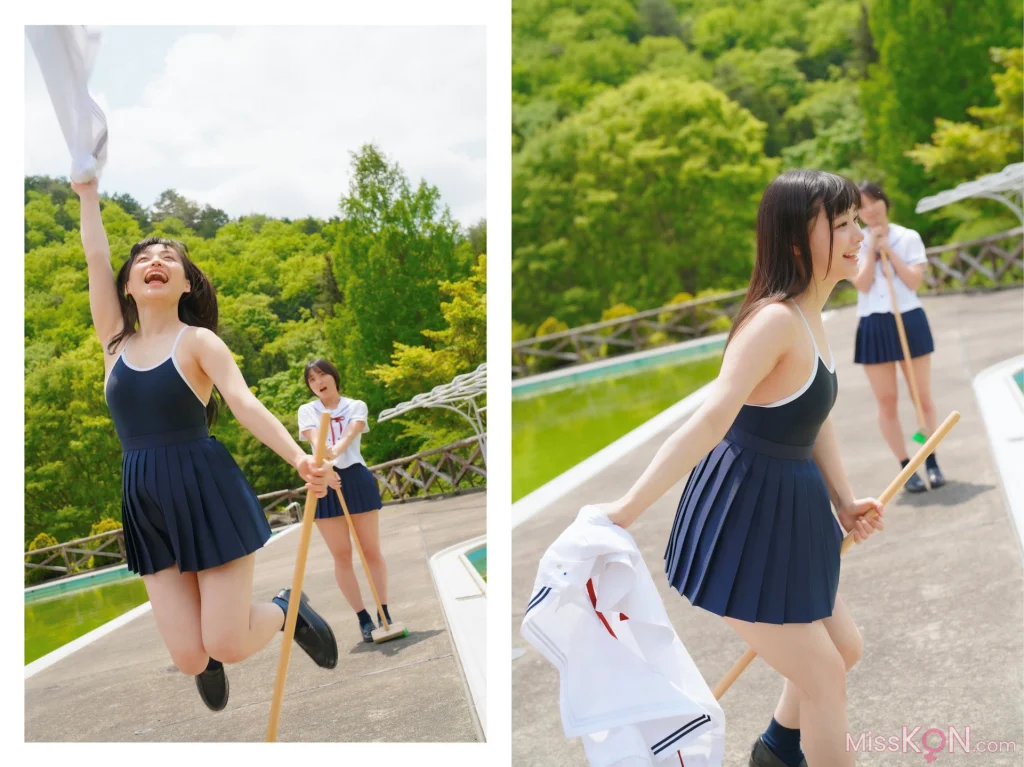 [JP] Kanon Urara (花音うらら) & Monami Suzu (もなみ鈴): Beautiful World (49 photos)