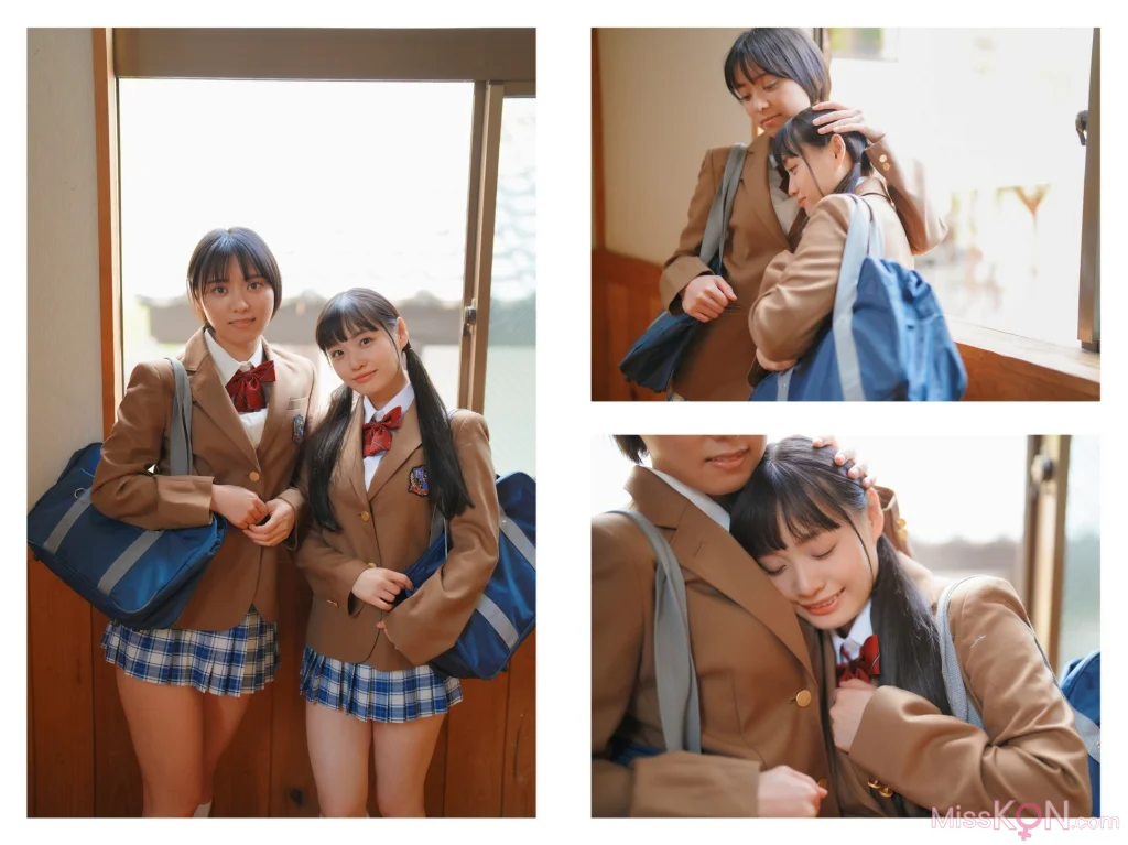 [JP] Kanon Urara (花音うらら) & Monami Suzu (もなみ鈴): Beautiful World (49 photos)