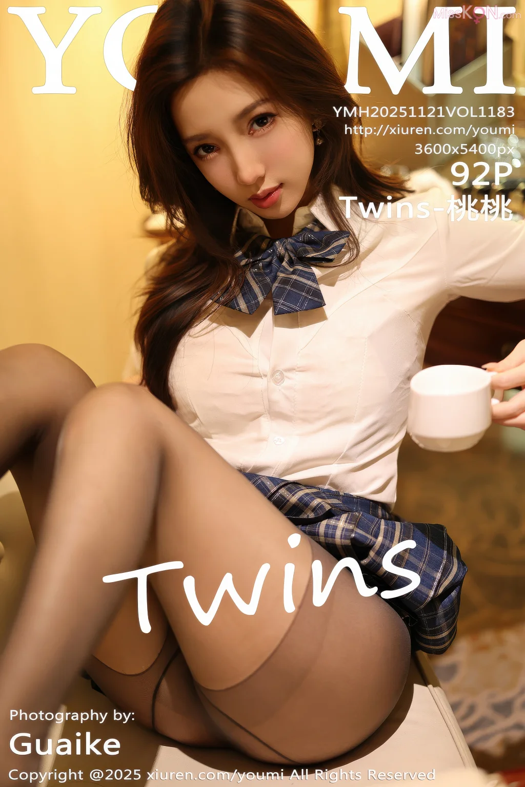 YouMi Vol.1183: 桃桃·夭夭twins (93 photos) – Page 3