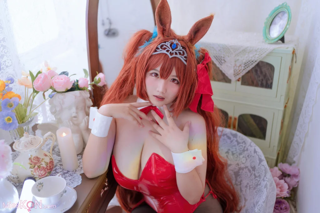 Coser@阿半今天很开心: 赛马娘 大和赤骥兔女郎 (35 photos)