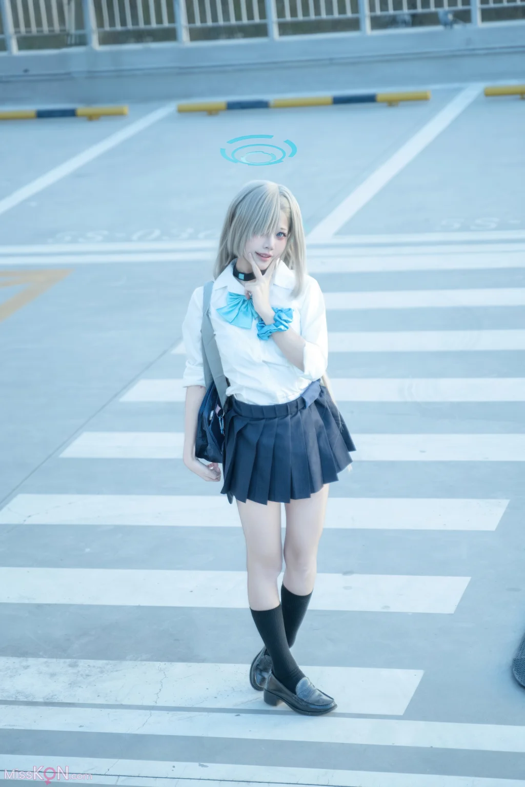 Coser@清水凪: 濑明日奈 JK (50 photos)