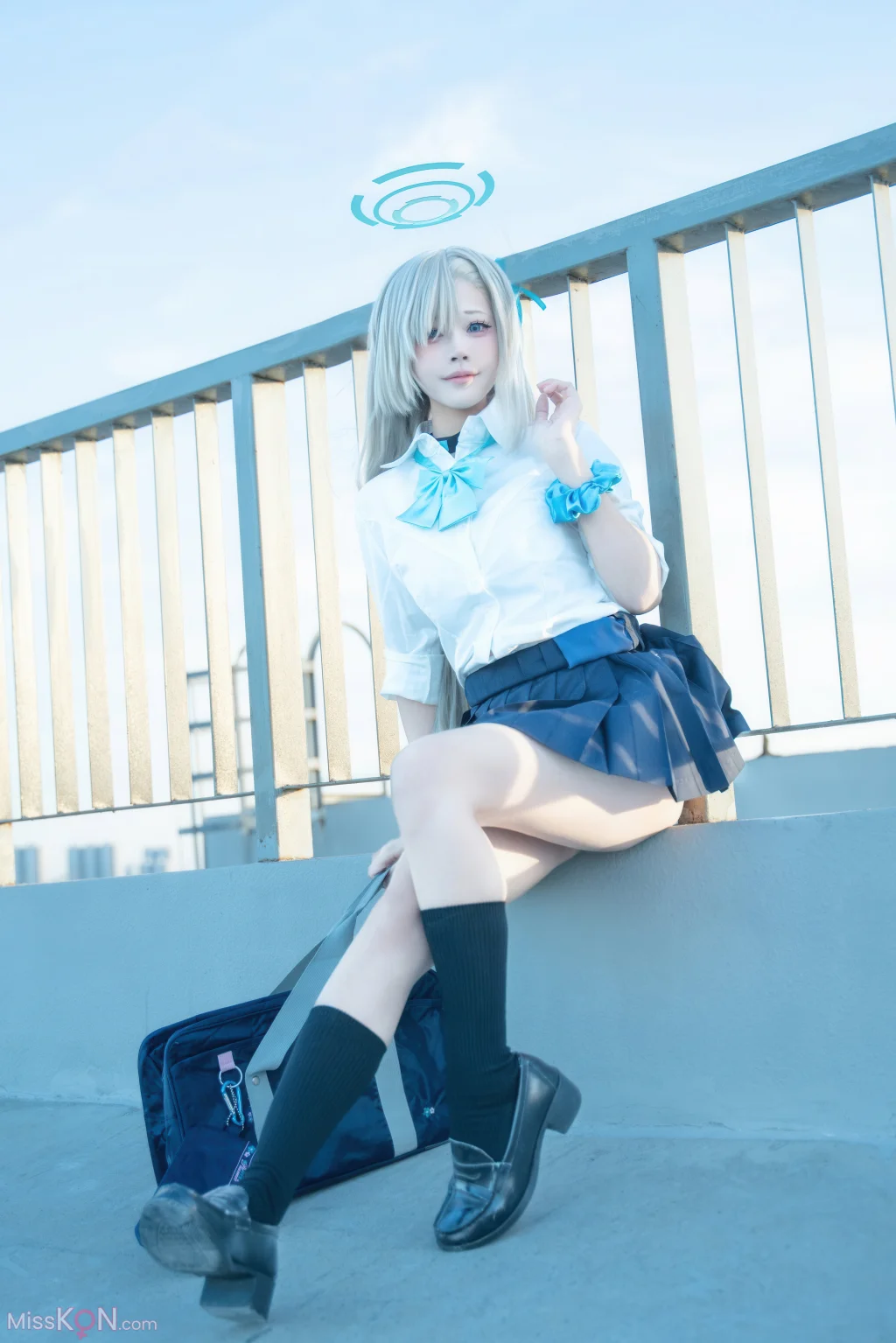 Coser@清水凪: 濑明日奈 JK (50 photos)