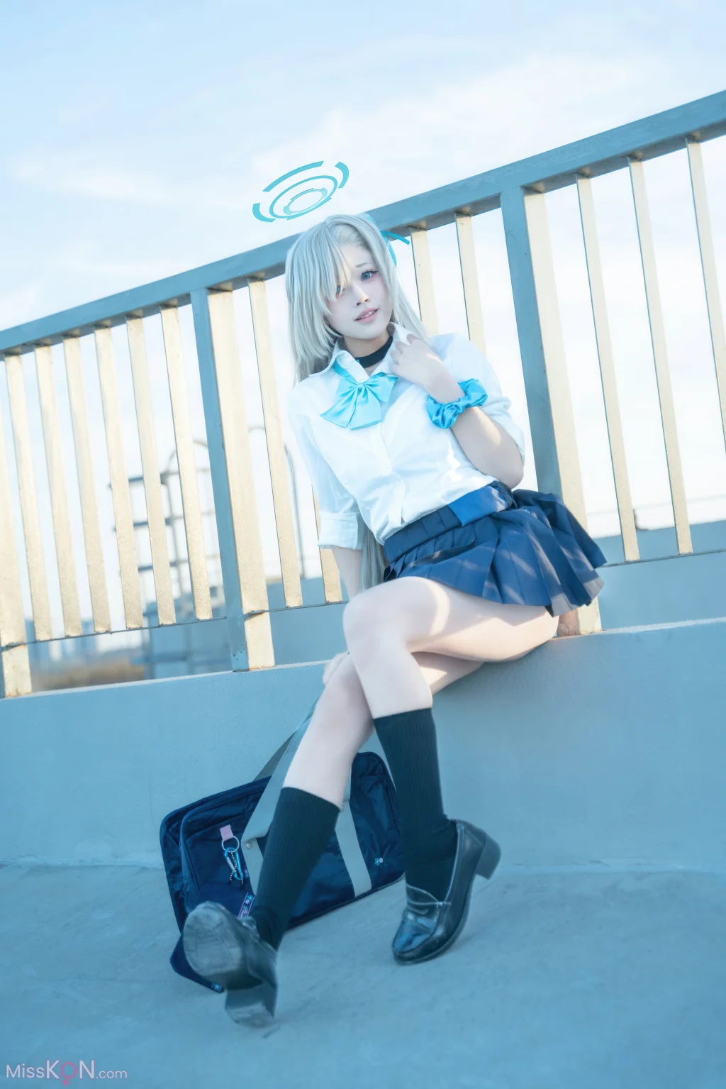 Coser@清水凪: 濑明日奈 JK (50 photos)