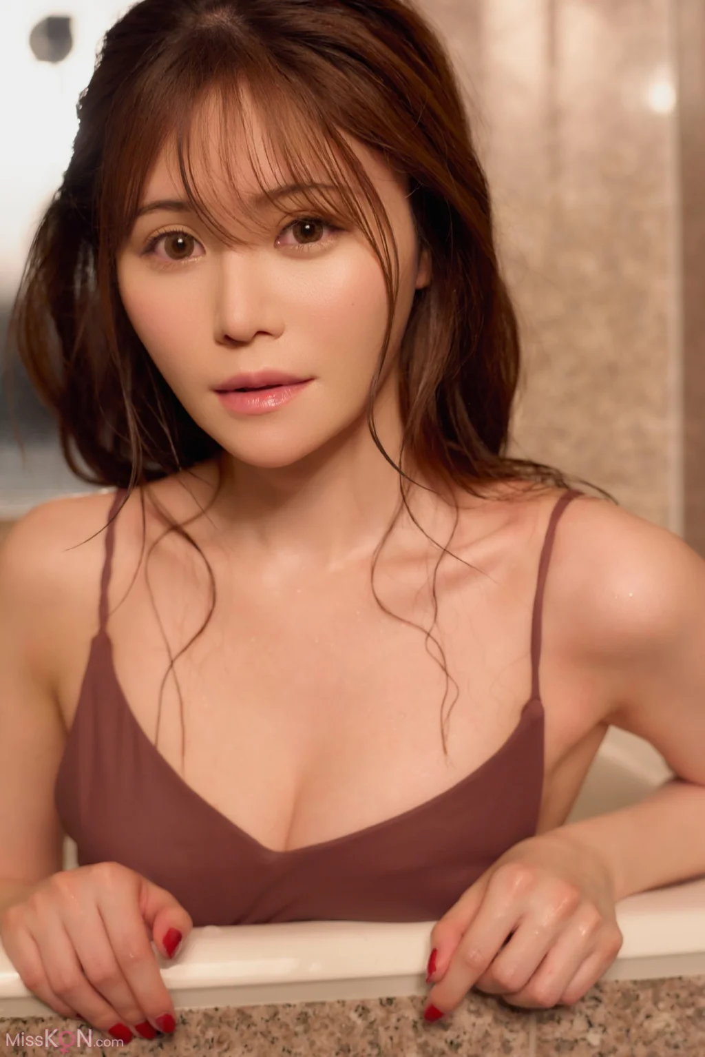 [JP] Haruka Komiyama (込山榛香): [MySPA!] 密会バスルーム【推し撮-後編】 V2 (41 photos)
