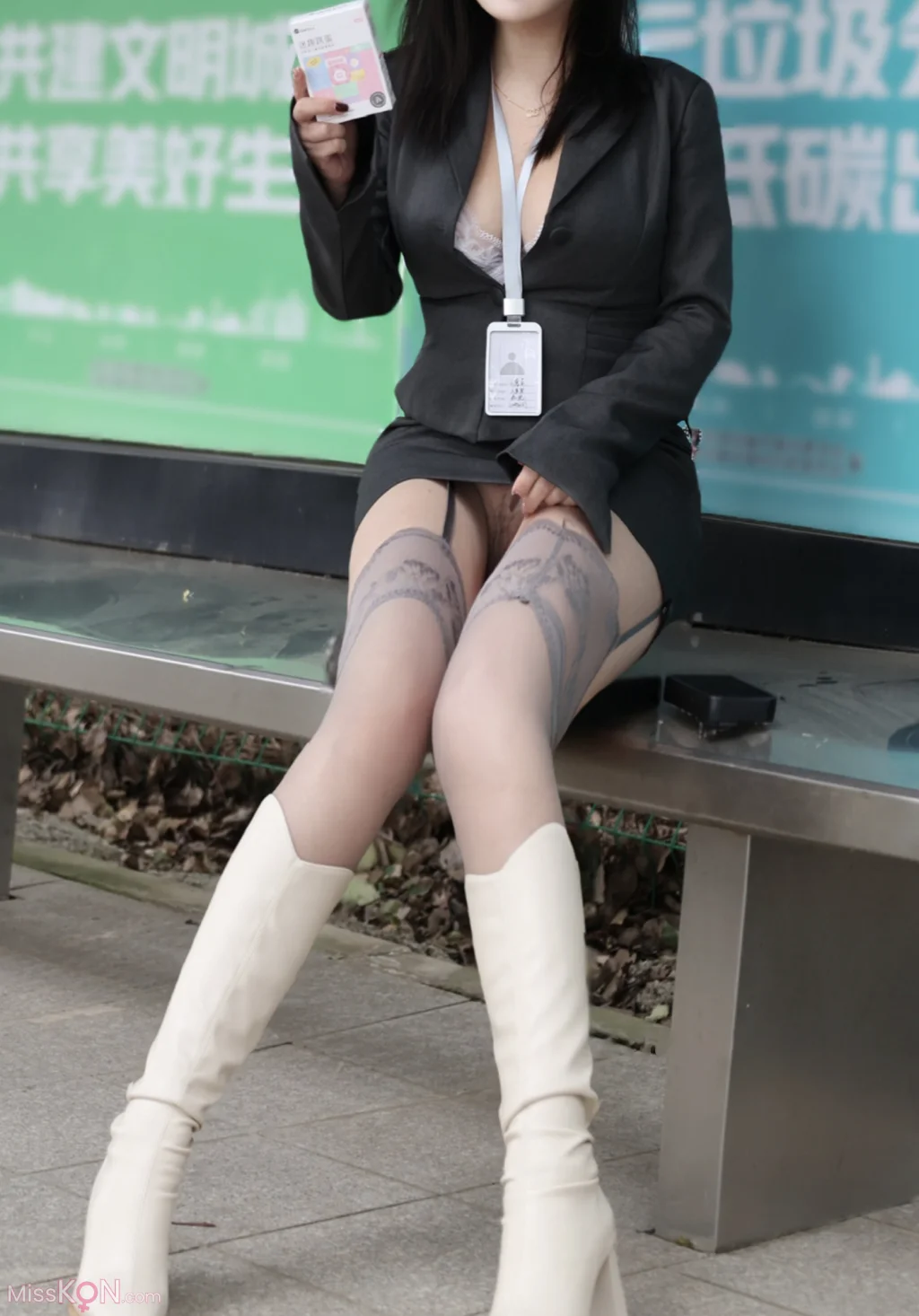 [内购无水印] 小薯条nienie: 秀人网模特 情趣内衣 (83 photos) – Page 2