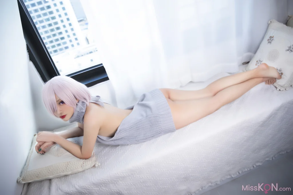 Coser@洛璃LoLiSAMA: 玛修露背毛衣 (23 photos) – Page 2