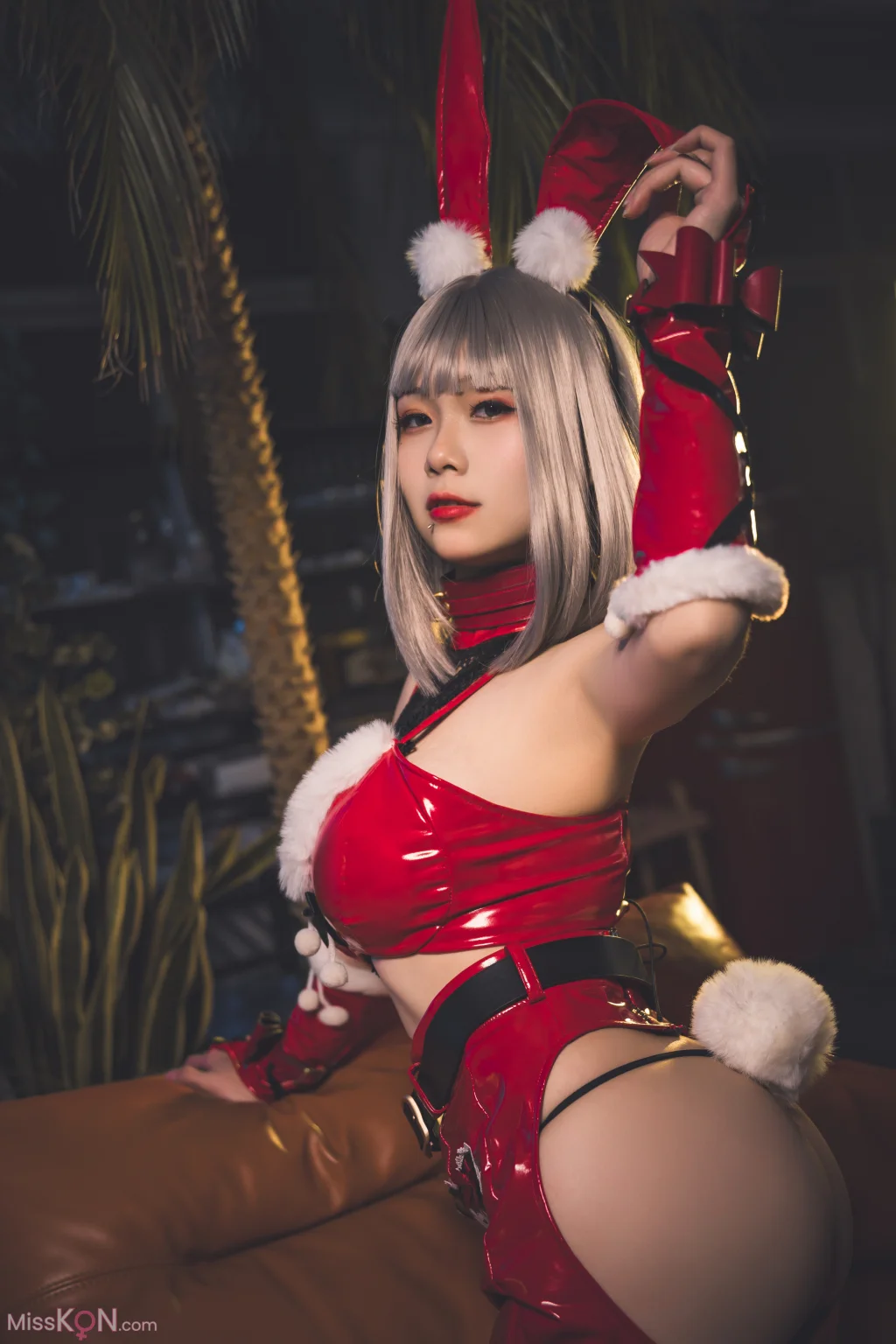 Coser@柒柒要乖哦 & 末夜787: 双人圣诞礼物 (64 photos)