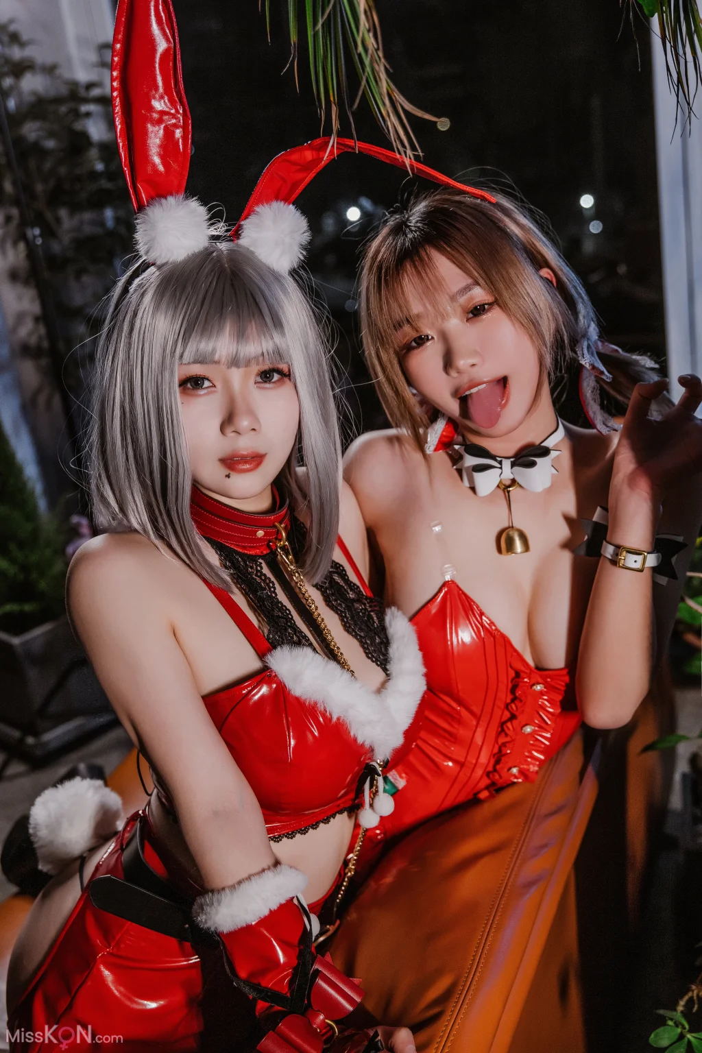 Coser@柒柒要乖哦 & 末夜787: 双人圣诞礼物 (64 photos) – Page 2
