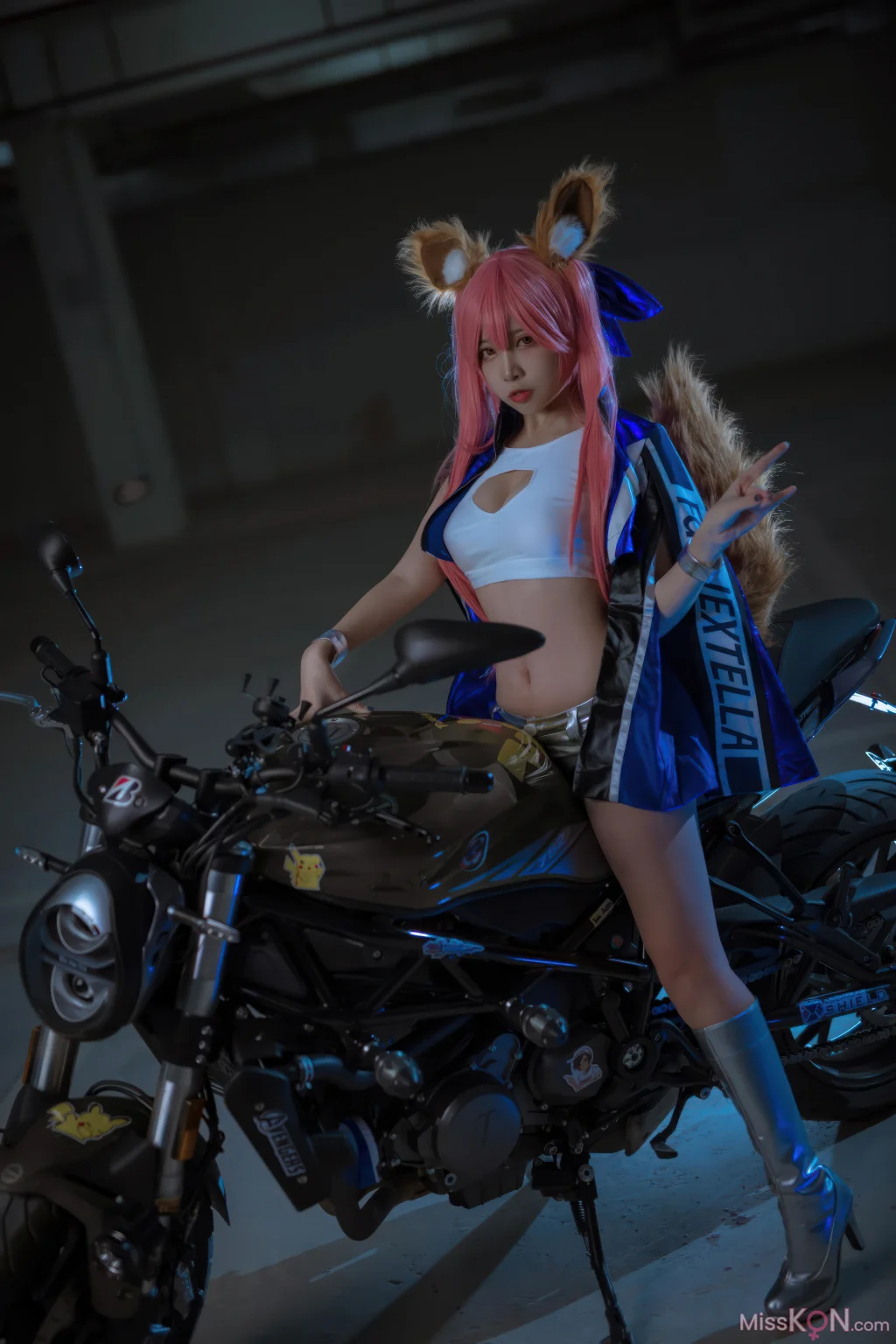 Coser@二佐Nisa: FGO 玉藻前赛车服 (30 photos) – Page 2