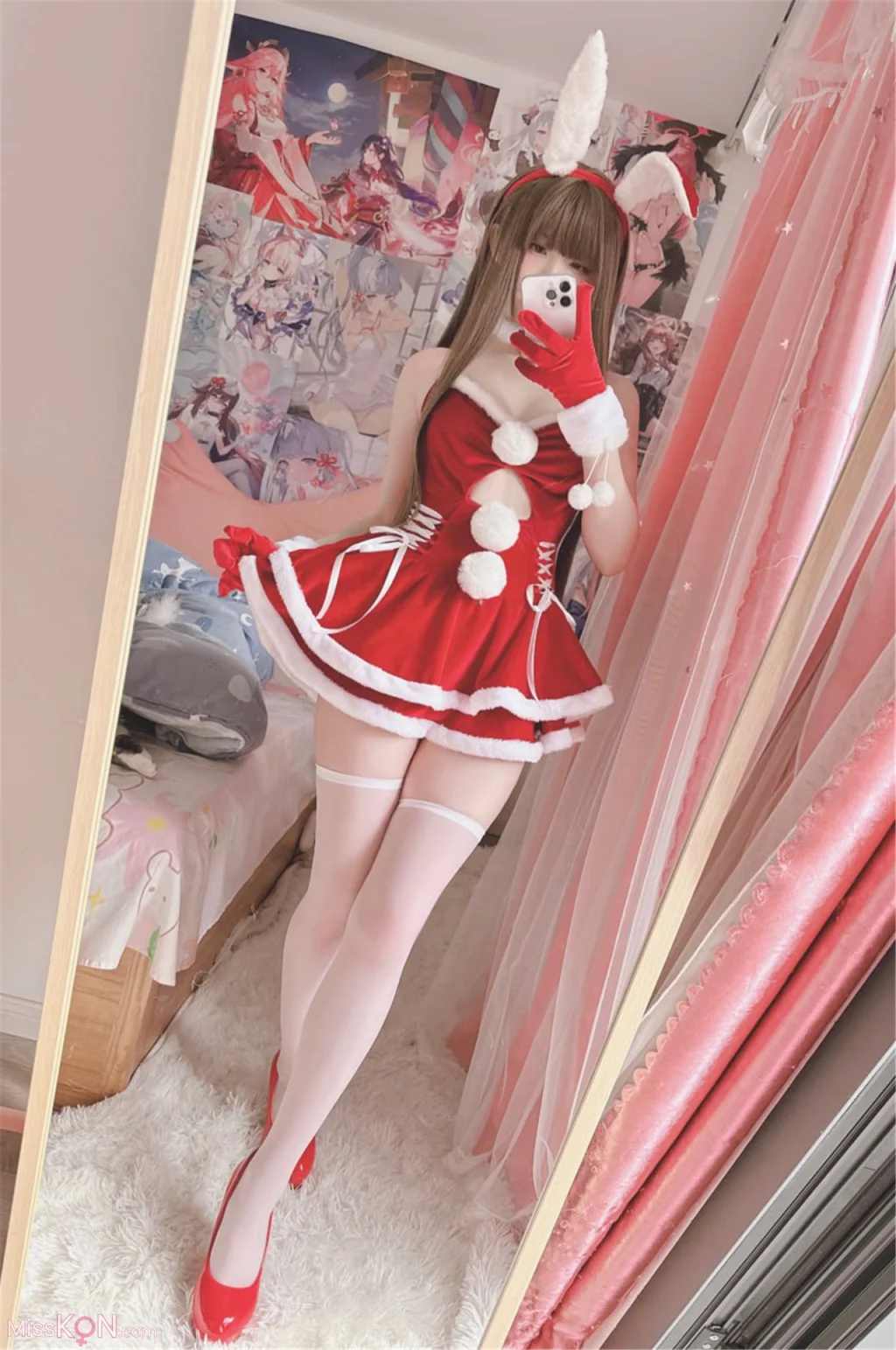 Coser@习呆呆: バニーサンタ (18 photos + 2 videos) – Page 2