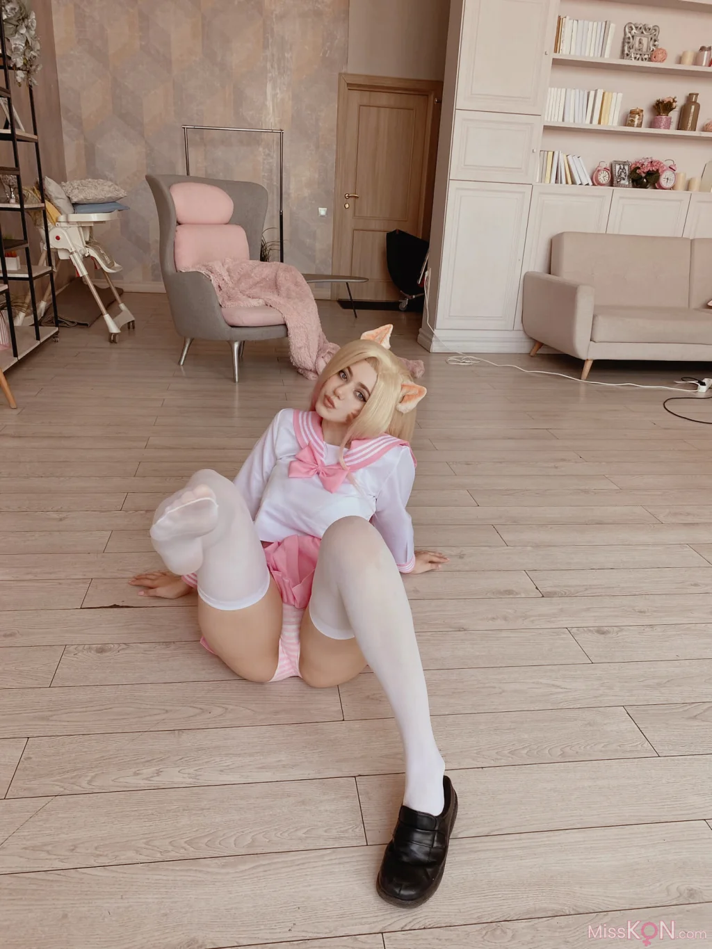 Coser@Alina Becker: Ahri Schoolgirl (118 photos) – Page 2