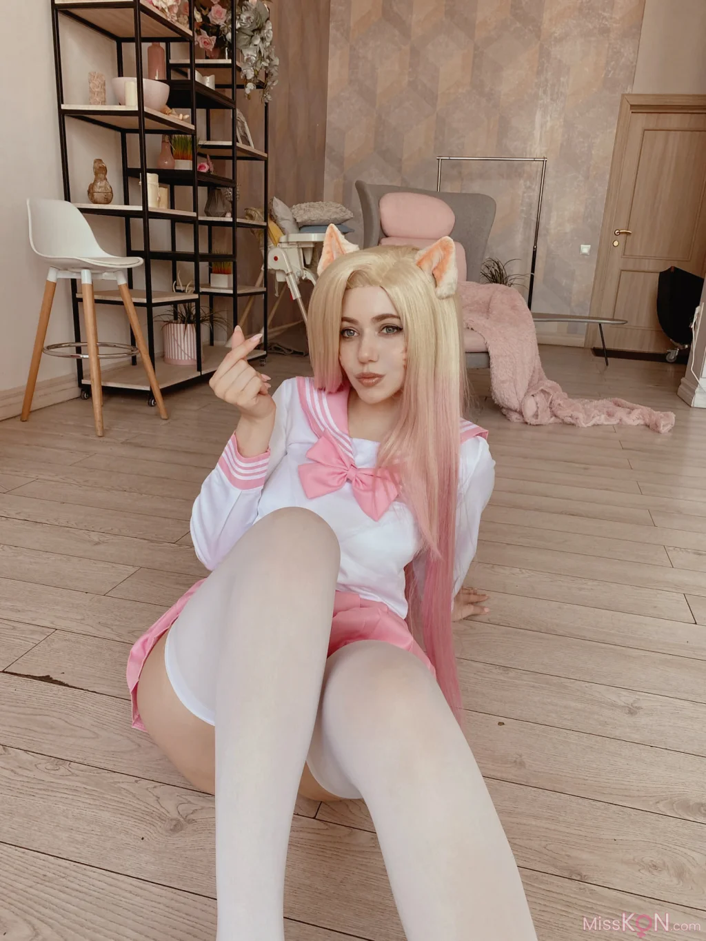 Coser@Alina Becker: Ahri Schoolgirl (118 photos) – Page 3