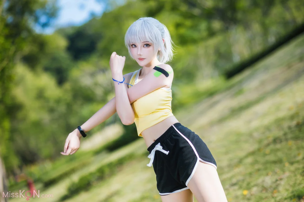 Coser@瓜希酱: 灵笼-白月魁运动服 (15 photos) – Page 2