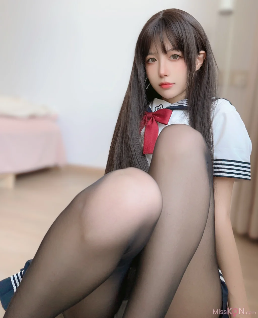 Coser@布丁大法 (Pudding Dafa): 黑裤袜 (20 photos + 2 videos) – Page 2
