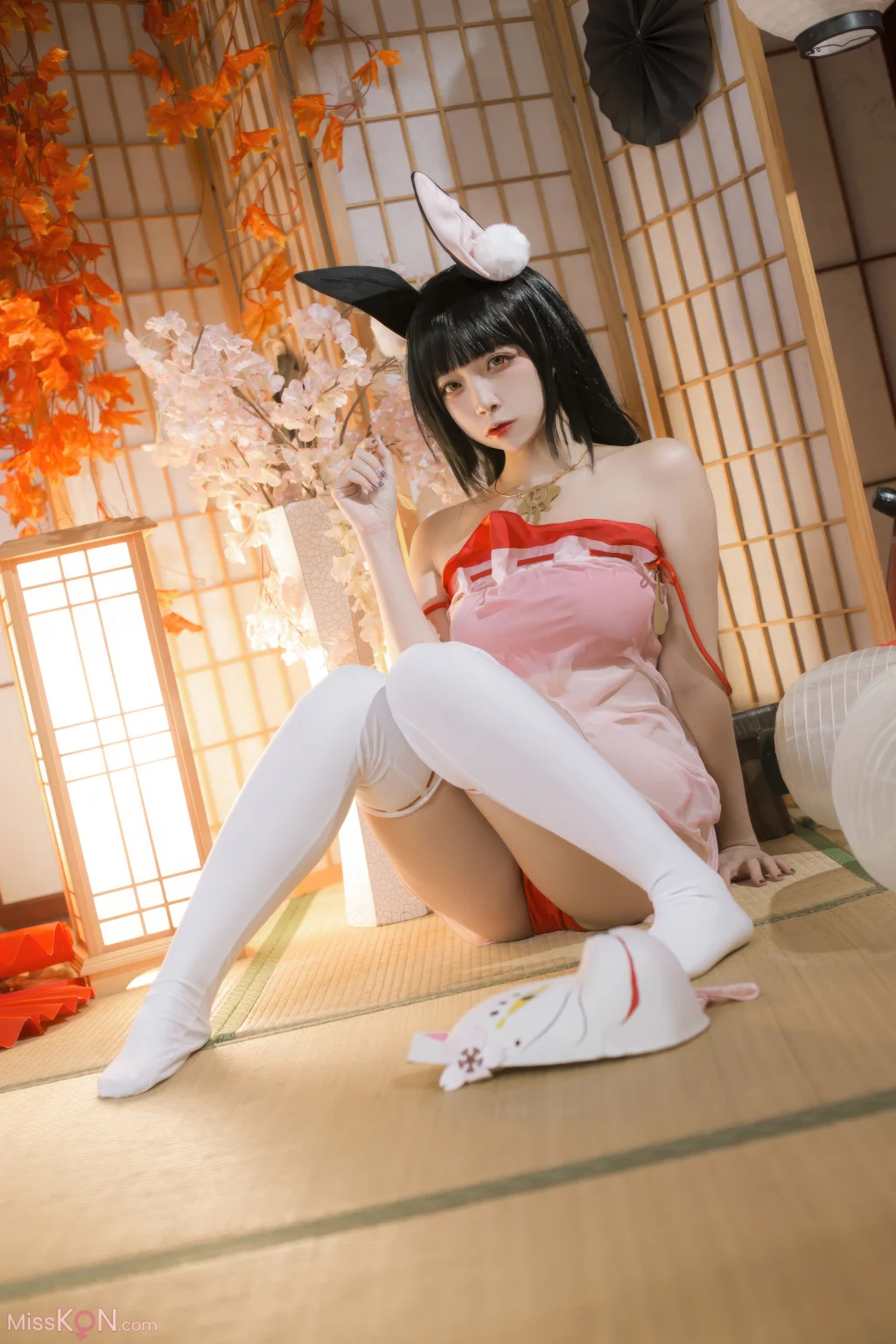 Coser@二佐Nisa: 长门睡衣 (18 photos)