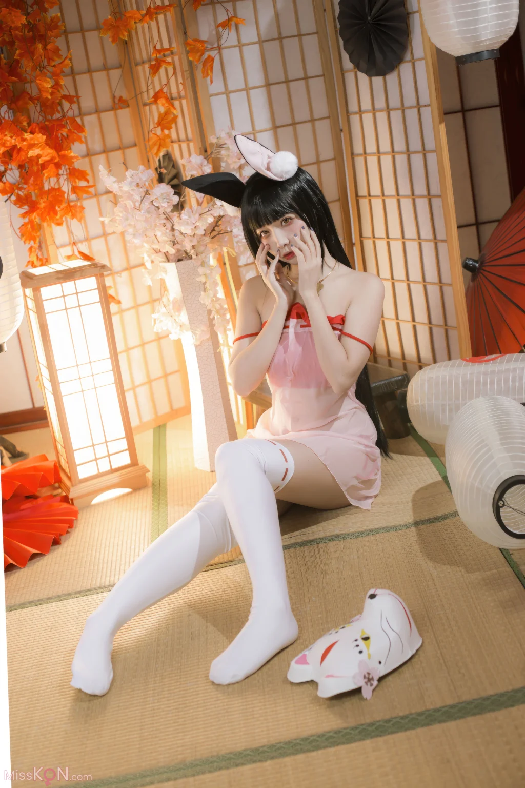 Coser@二佐Nisa: 长门睡衣 (18 photos)