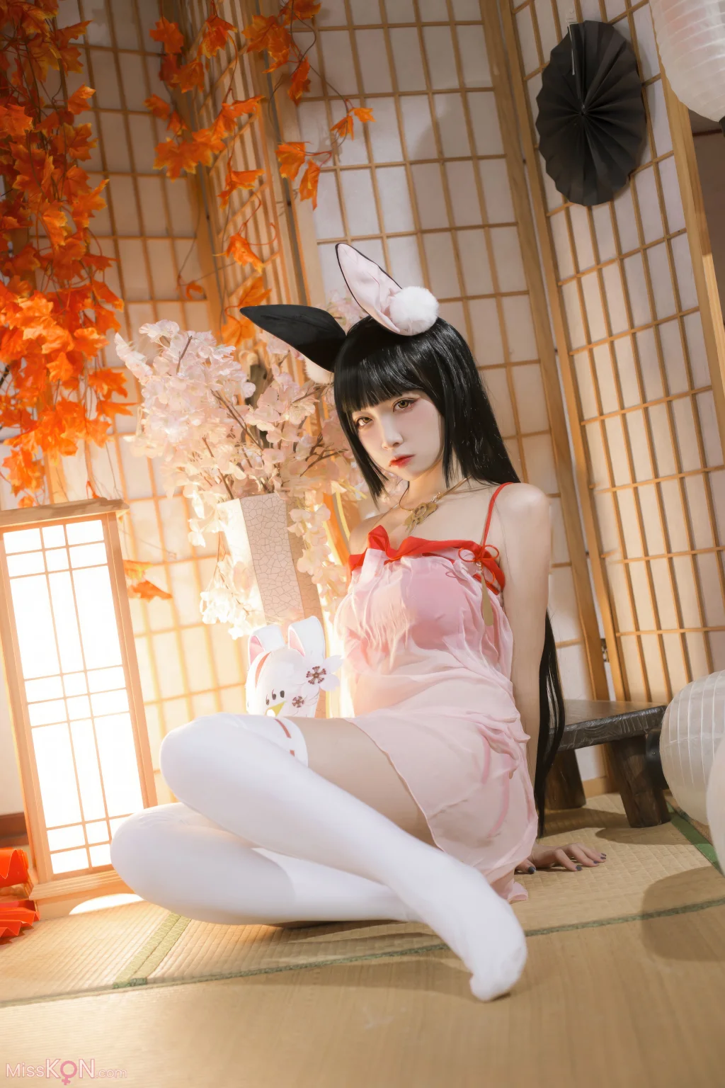 Coser@二佐Nisa: 长门睡衣 (18 photos)