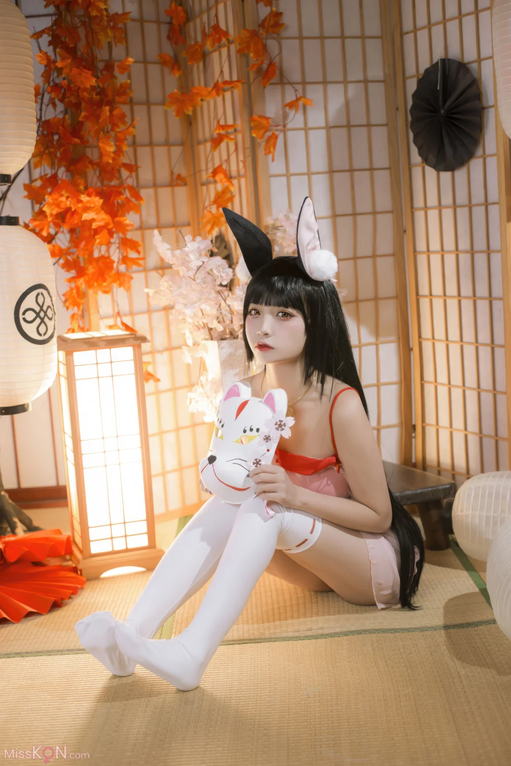 Coser@二佐Nisa: 长门睡衣 (18 photos)
