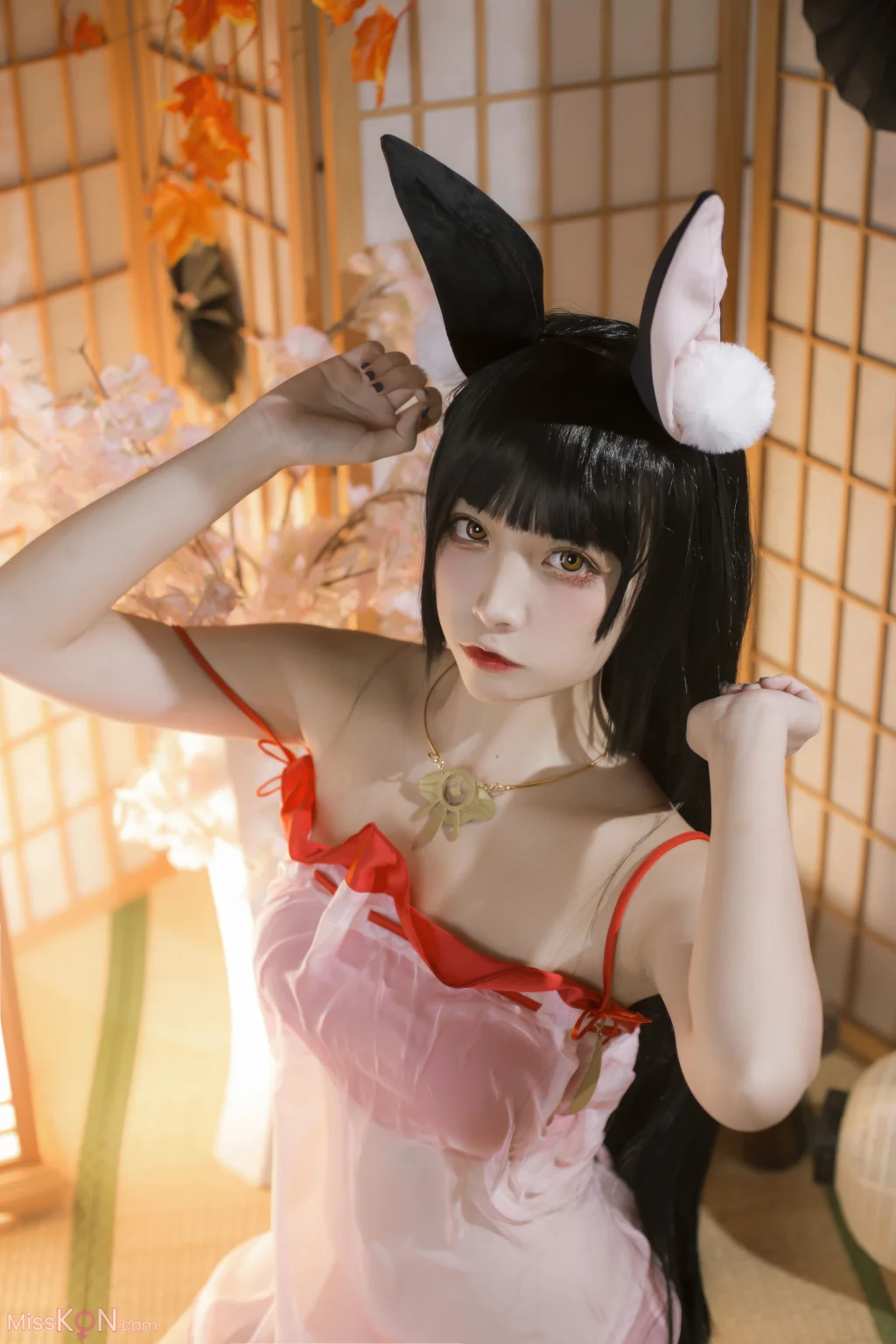 Coser@二佐Nisa: 长门睡衣 (18 photos)