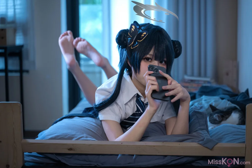Coser@清水凪: 龙华妃咲JK (52 photos) – Page 2