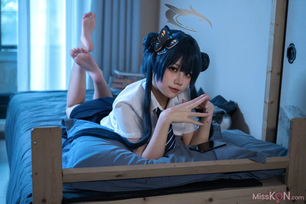 Coser@清水凪: 龙华妃咲JK (52 photos) – Page 2