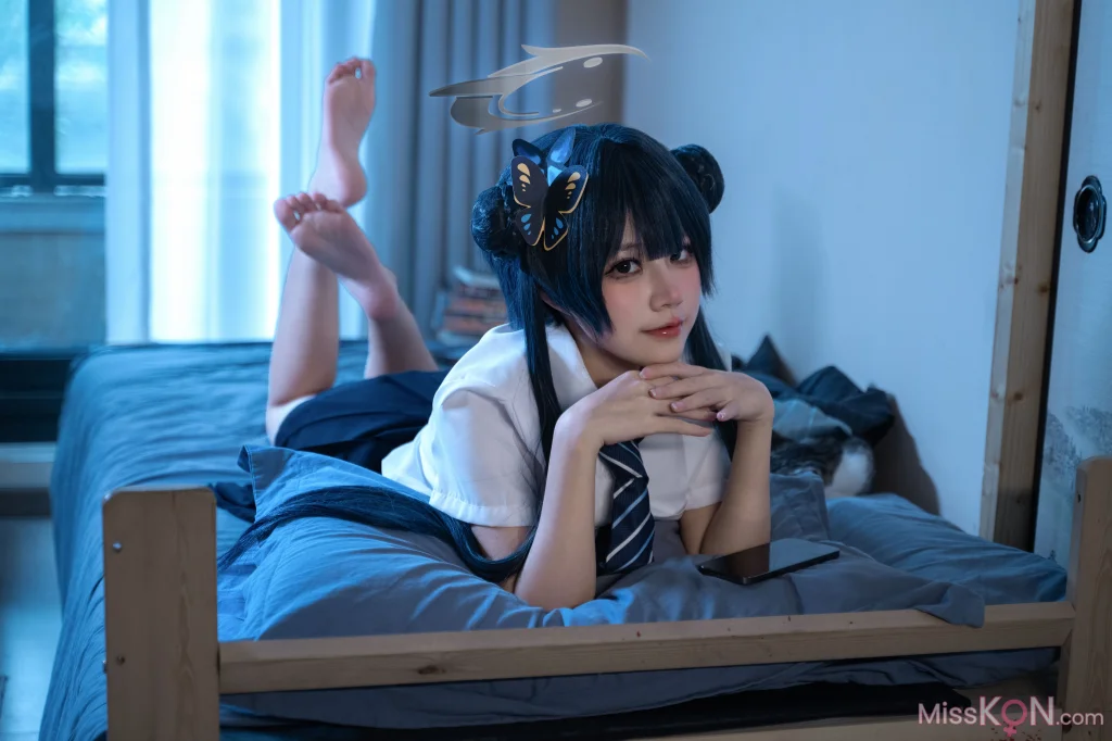 Coser@清水凪: 龙华妃咲JK (52 photos) – Page 2