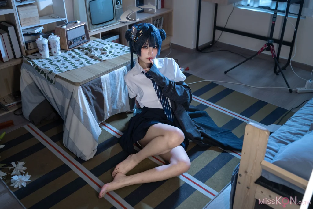 Coser@清水凪: 龙华妃咲JK (52 photos) – Page 2