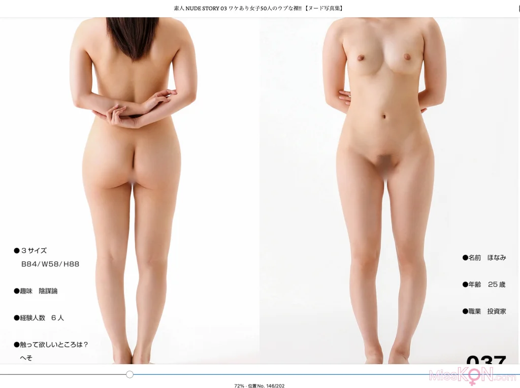 [JP] Amateur Nude Story 03 – Innocent Naked Bodies Of 50 Women 素人 NUDE STORY 03 ワケあり女子５０人のウブな裸 ヌード写真集 (102 photos) – Page 3