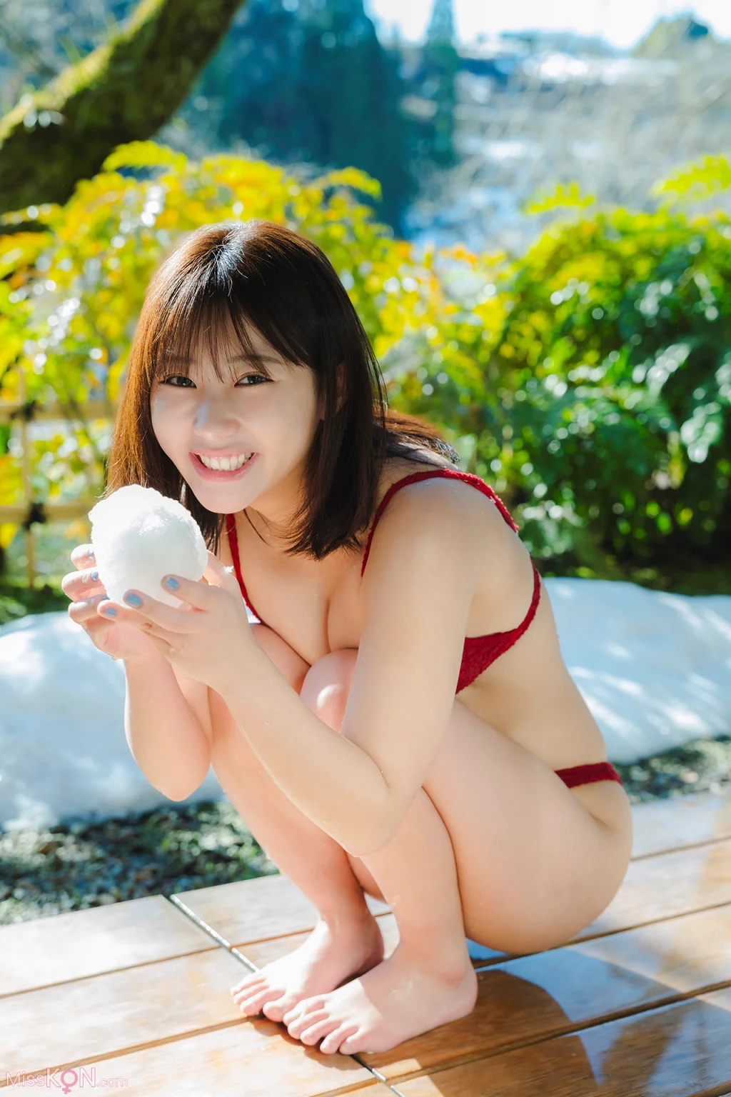 [JP] Miku Tanaka (田中美久): ヤングガンガンデジタル限定写真集「銀世界」 (84 photos) – Page 3