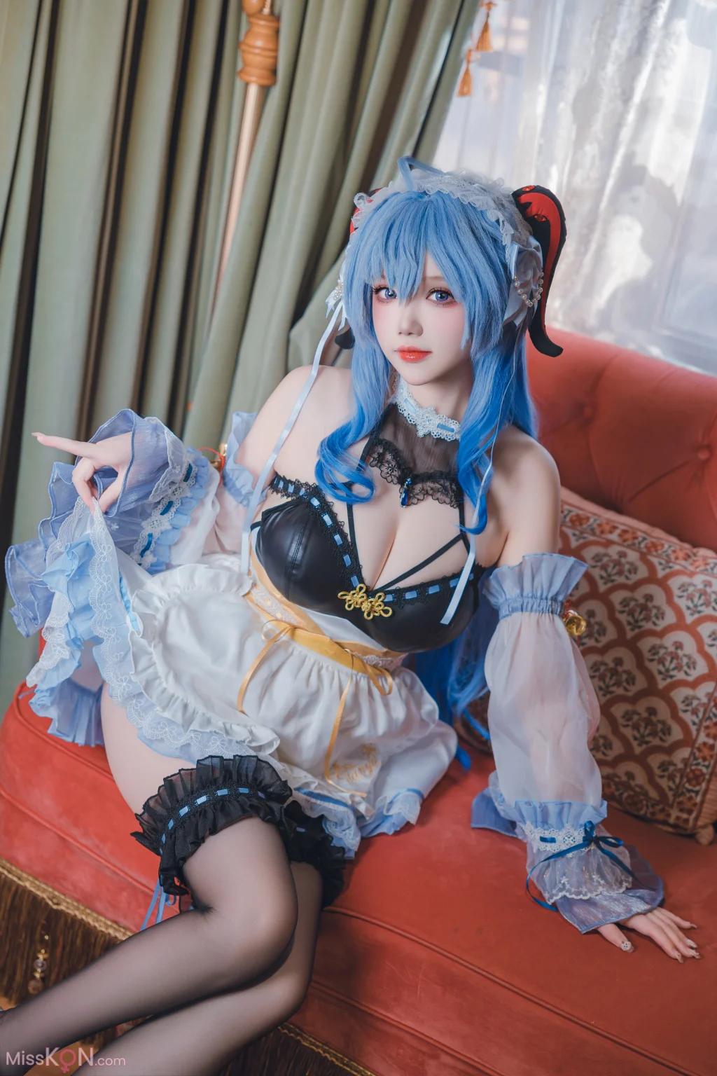 Coser@雪晴Astra: 原神 甘雨女仆 (31 photos)