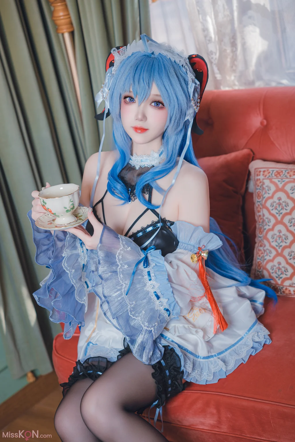Coser@雪晴Astra: 原神 甘雨女仆 (31 photos)